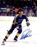 Autographed WAYNE BABYCH 8X10 St. Louis Blues Photo