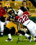 Autographed ALEX GREEN 8X10 Green Bay Packers Photo
