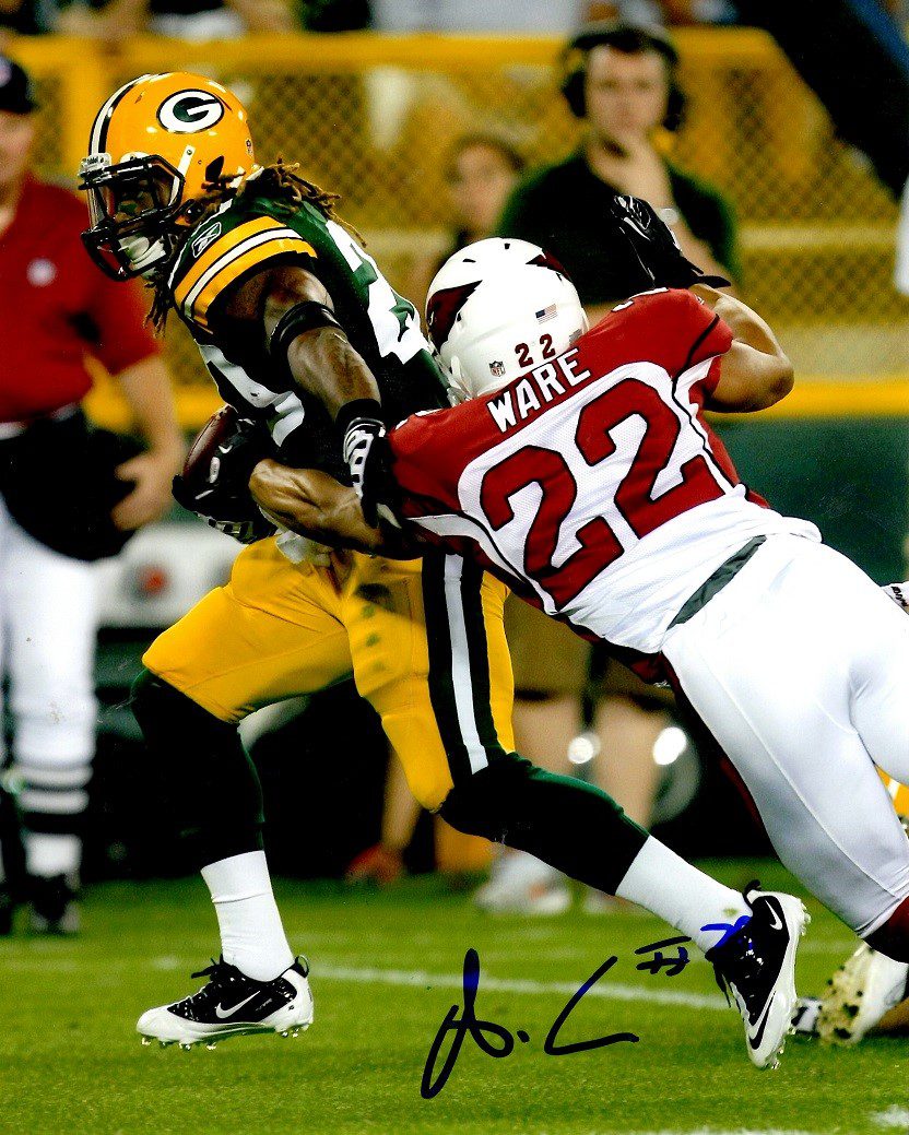 Autographed ALEX GREEN 8X10 Green Bay Packers Photo