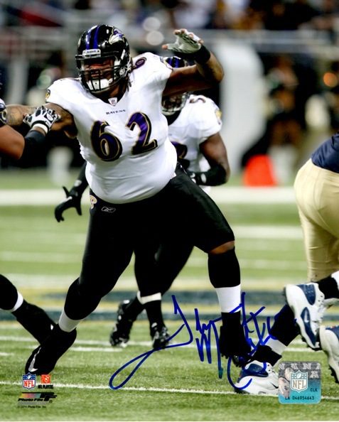 Autographed TERRENCE CODY 8X10 Baltimore Ravens Photo