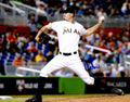 AUTOGRAPHED ANDREW HEANEY 8X10 Miami Marlins Photo