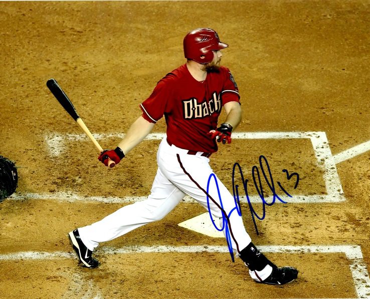 Autographed JASON KUBEL 8X10 Arizona Diamondbacks Photo