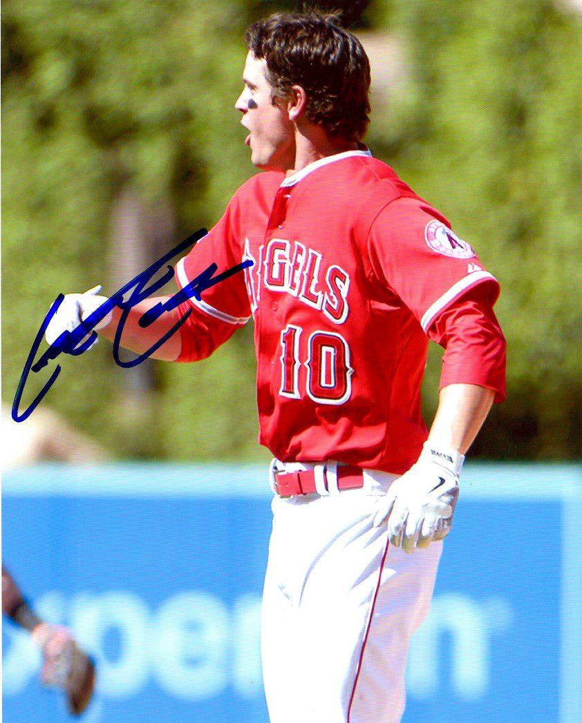 AUTOGRAPHED GRANT GREEN 8X10 Los Angeles Angels Photo