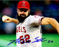 AUTOGRAPHED MATT SHOEMAKER 8X10 Los Angeles Angels Photo