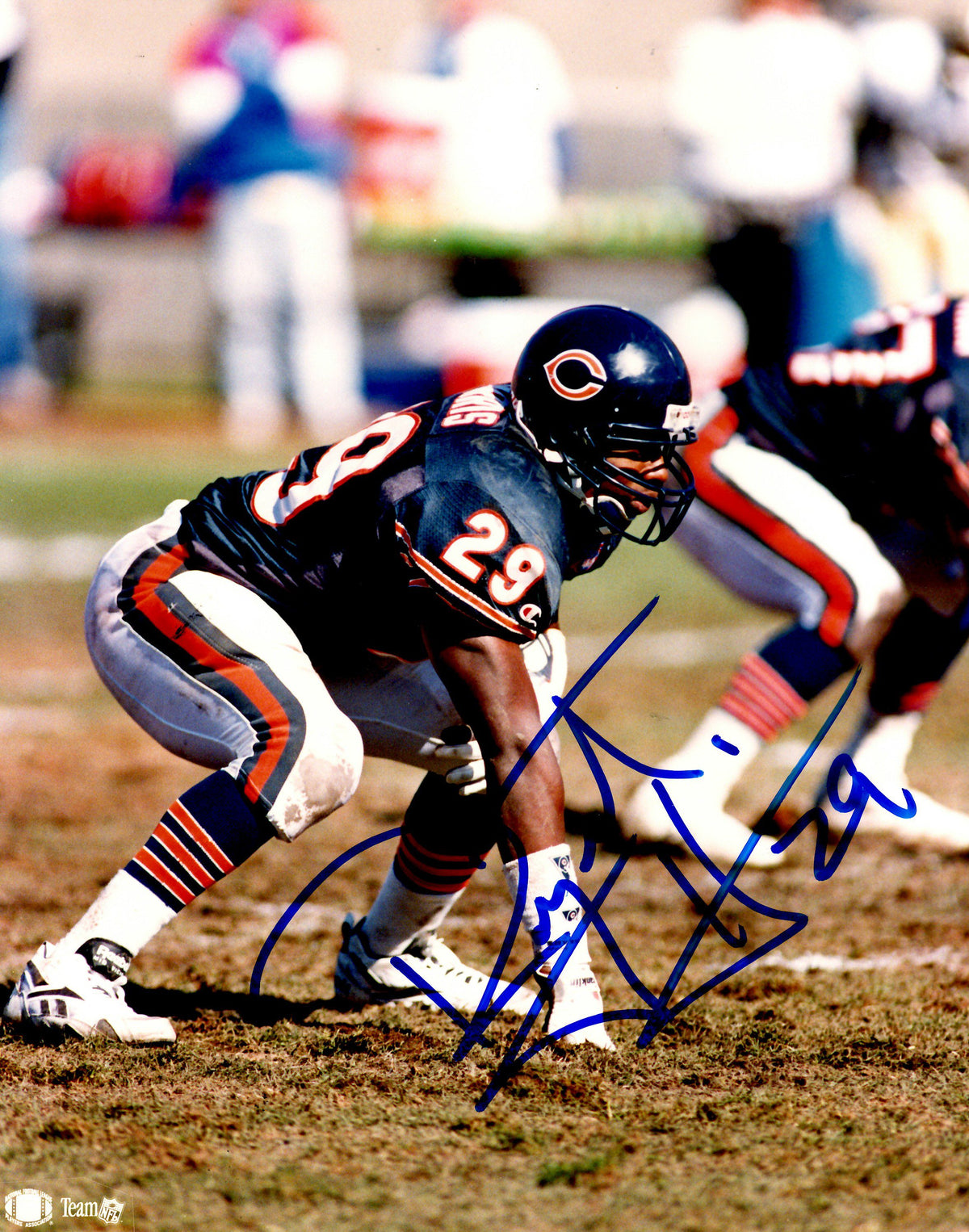 SIGNED AUTOGRAPHED photo RAYMONT HARRIS Chicago Bears