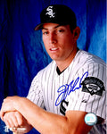 AUTOGRAPHED  JOE BORCHARD 8X10 White Sox photo