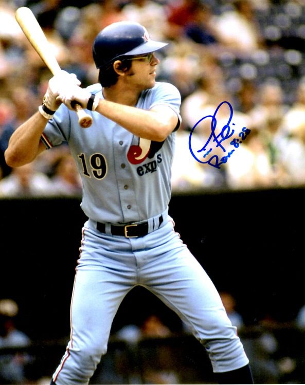 AUTOGRAPHED TIM FOLI 8X10  Montreal Expos Photo