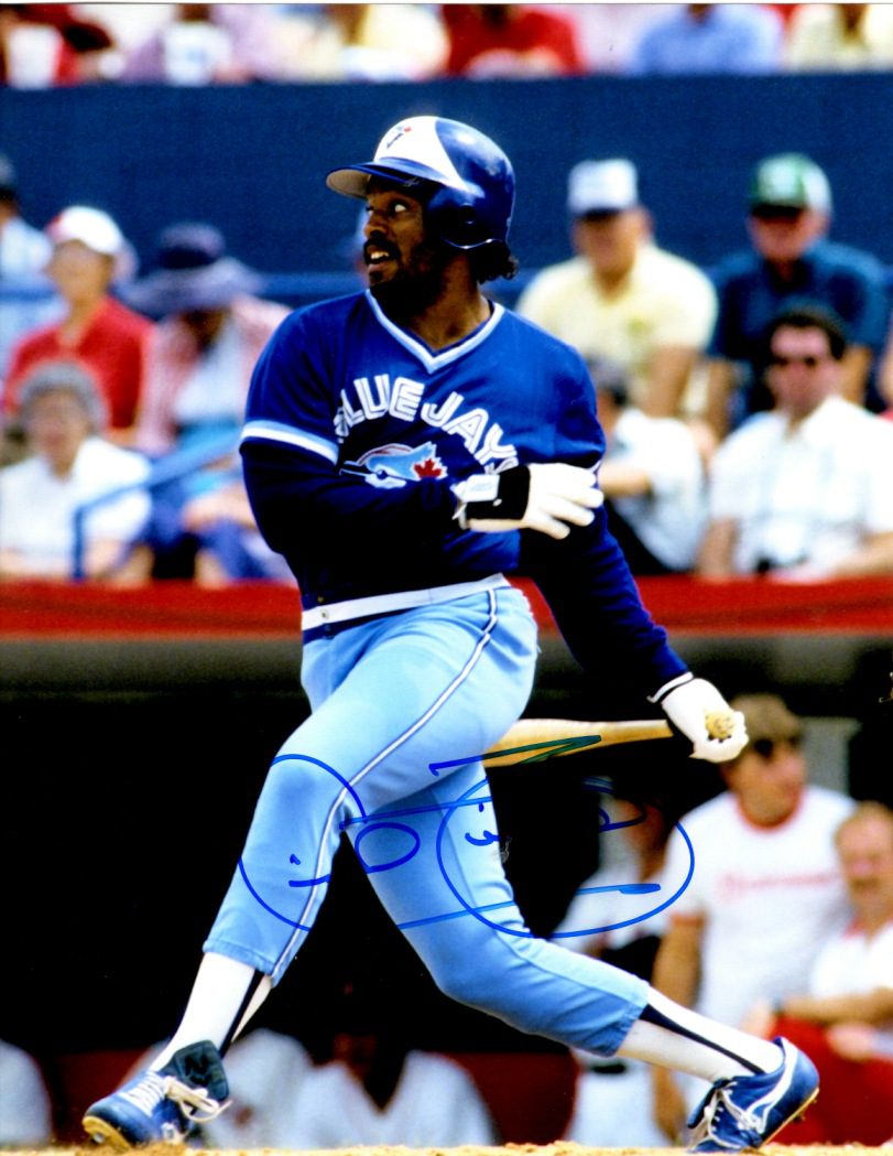 AUTOGRAPHED CECIL FIELDER 8X10 photo Toronto Blue Jays