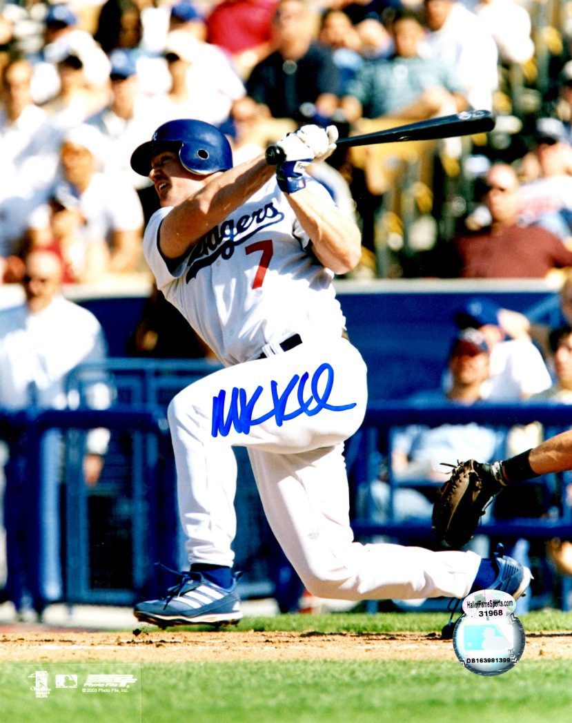 AUTOGRAPHED MIKE KINKADE 8x10 Los Angeles Dodgers photo