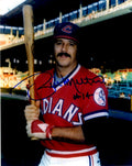 AUTOGRAPHED BILL MELTON 8X10 Cleveland Indians Photo