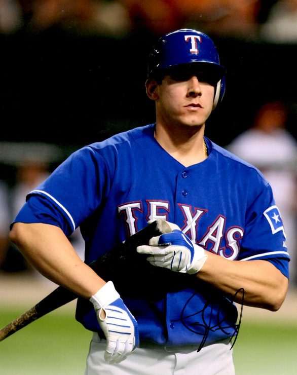 AUTOGRAPHED TAYLOR TEAGARDEN 8X10 photo Texas Rangers