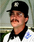 AUTOGRAPHED TIM FOLI 8X10 photo  New York Yankees