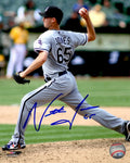 AUTOGRAPHED  NATE JONES 8X10 Chicago White Sox Photo