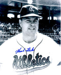 AUTOGRAPHED HANK FOILES 8X10 photo Oakland A's