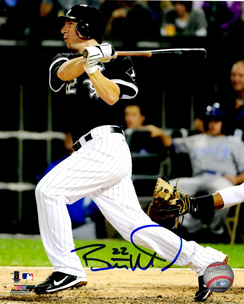 AUTOGRAPHED BRENT MOREL  8X10 Chicago White Sox Photo