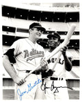 AUTOGRAPHED JIM GENTILE & LEON WAGNER photo  Baltimore Orioles