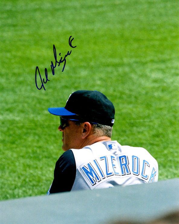 AUTOGRAPHED JOHN MIZEROCK 8X10 photo KC Royals