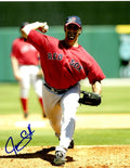 AUTOGRAPHED JASON SCHIELL 8X10  Boston Red Sox photo