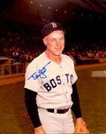 AUTOGRAPHED ED YOST 8X10  Boston Red Sox photo