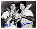 AUTOGRAPHED BOBBY THOMSON & JIM HEARN 8X10 New York Giants Photo