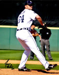 AUTOGRAPHED DUANE BELOW 8X10 photo  Detroit Tigers