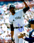 AUTOGRAPHED OMAR MORENO 8X10 New York Yankees Photo