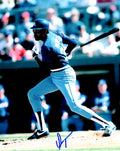 AUTOGRAPHED OMAR MORENO 8X10 Atlanta Braves photo