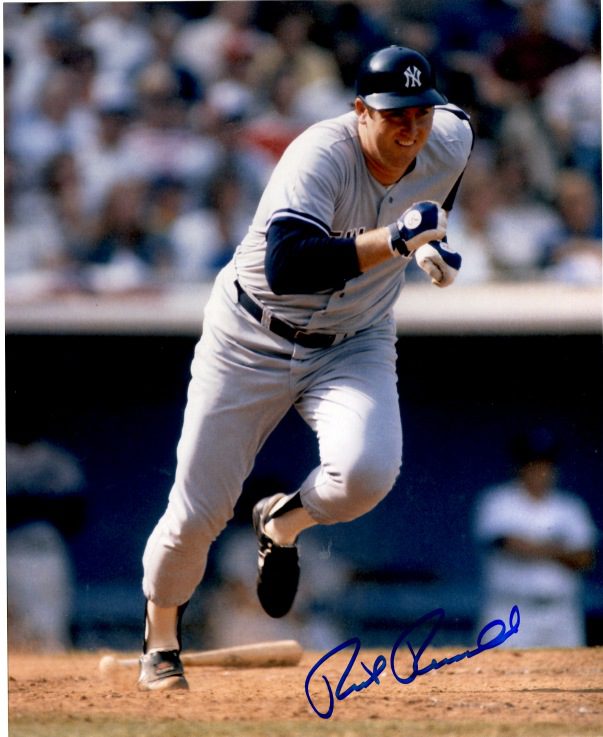 AUTOGRAPHED RICK REUSCHEL 8X10 photo  New York Yankees