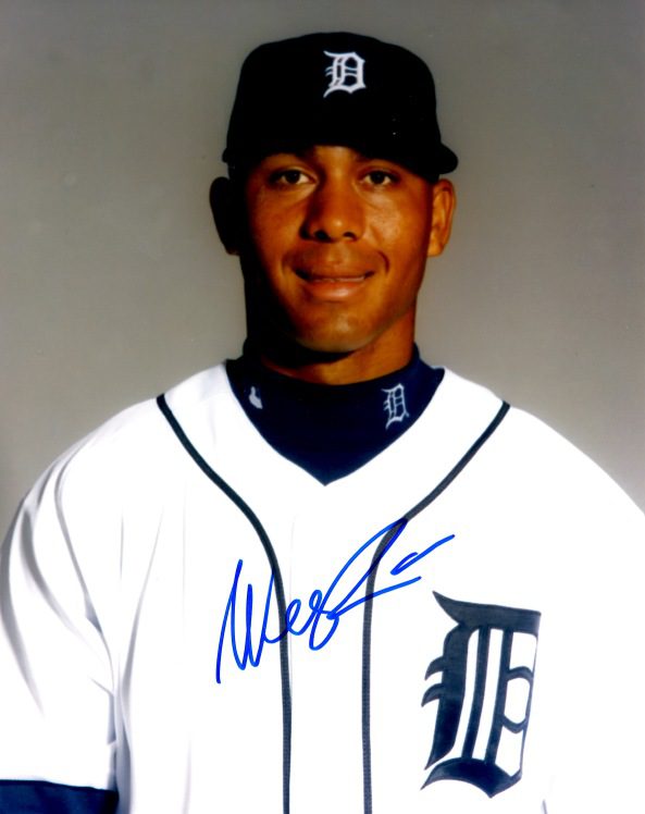 AUTOGRAPHED WILKIN RAMIREZ 8X10 photo Detroit Tigers