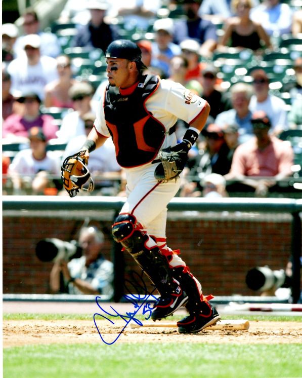 AUTOGRAPHED ELIEZER ALFONZO 8X10 San Francisco Giants Photo