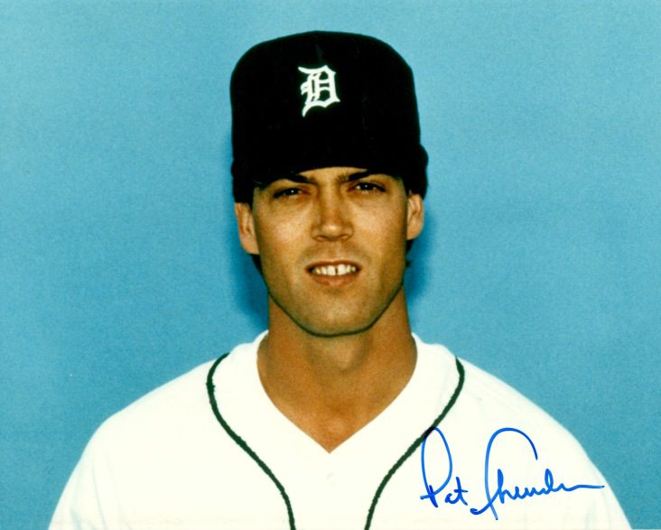 AUTOGRAPHED PAT SHERIDAN 8X10 photo Detroit Tigers