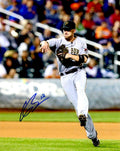 Autographed CLINT BARMES 8X10 Photo Pittsburgh Pirates