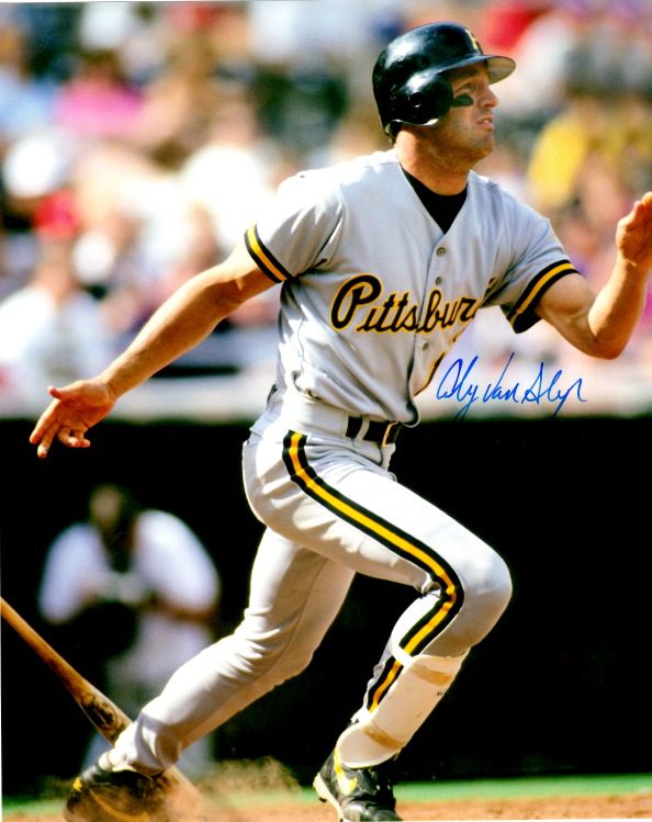 Autographed ANDY VAN SLYKE 8x10 Pittsburgh Pirates Photo