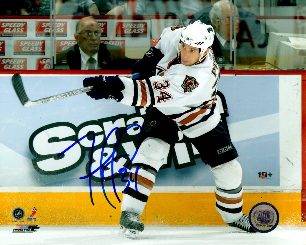 Autographed FERNANDO PISANI 8X10 EDMONTON OILERS Photo