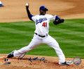 AUTOGRAPHED RUBBY DELAROSA 8x10 Los Angeles Dodgers photo