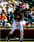 Autographed FELIX PIE 8X10 Photo Pittsburgh Pirates