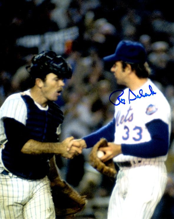 AUTOGRAPHED RAY SADECKI 8X10 New York Mets photo