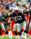 AUTOGRAPHED ERIC ALEXANDER 8X10 New England Patriots photo