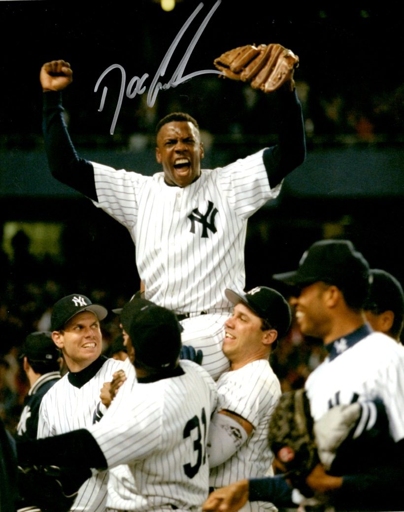 AUTOGRAPHED DOC GOODEN 8X10 NEW YORK YANKEES photo