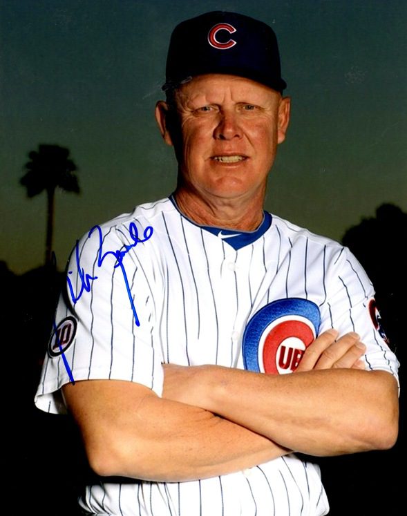 AUTOGRAPHED MIKE QUADE 8X10 Chicago Cubs Photo