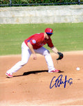 AUTOGRAPHED CORD PHELPS 8X10 Philadelphia Phillies Photo