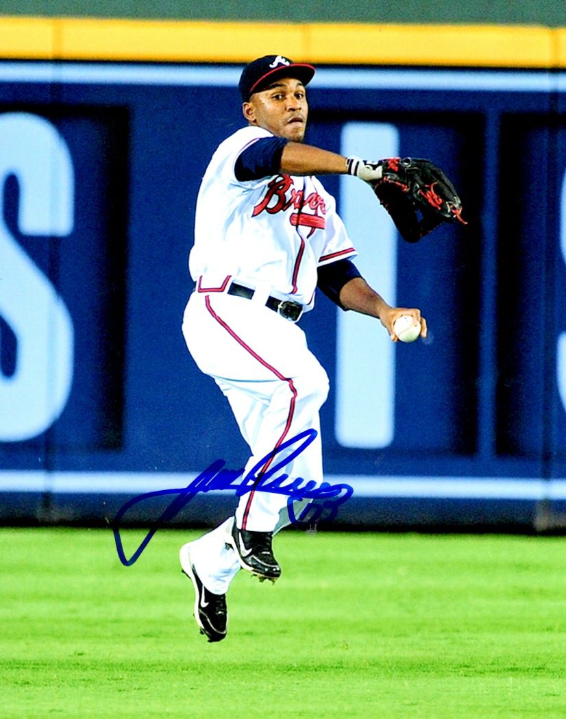 AUTOGRAPHED JOSE CONSTANZA 8X10 Atlanta Braves photo