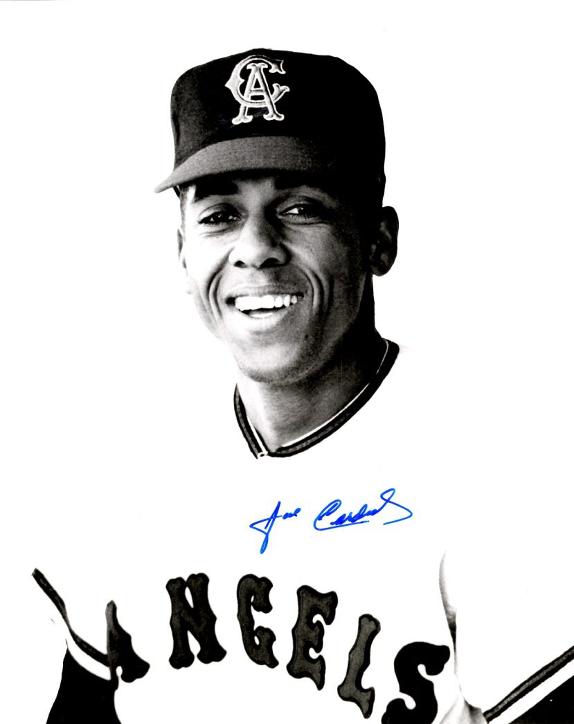 AUTOGRAPHED JOSE CARDENAL 8X10 Angels Photo