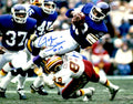 Autographed JOHN SWAIN 8X10  Minnesota Vikings Photo