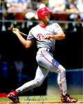 AUTOGRAPHED ANDY VAN SLYKE photo  Philadelphia Phillies