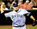 AUTOGRAPHED  AARON HARANG 8X10 Seattle Mariners Photo