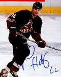 Autographed MICHAL HANDZUS Phoenix Coyotes Photo