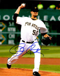 Autographed CHARLES MORTON 8X10 Photo Pittsburgh Pirates