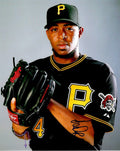 Autographed JOELY RODRIGUEZ 8X10 Pittsburgh Pirates Photo