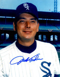 AUTOGRAPHED JACK FISHER 8X10 Chicago White Sox Photo